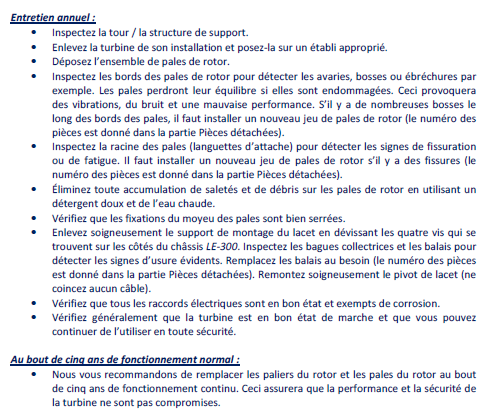 Préconisations transmises par Reya.