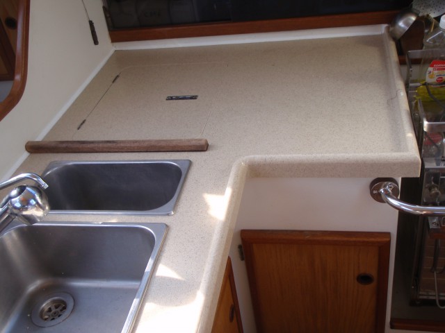 plateau cuisine en corian du 1050 n° 21