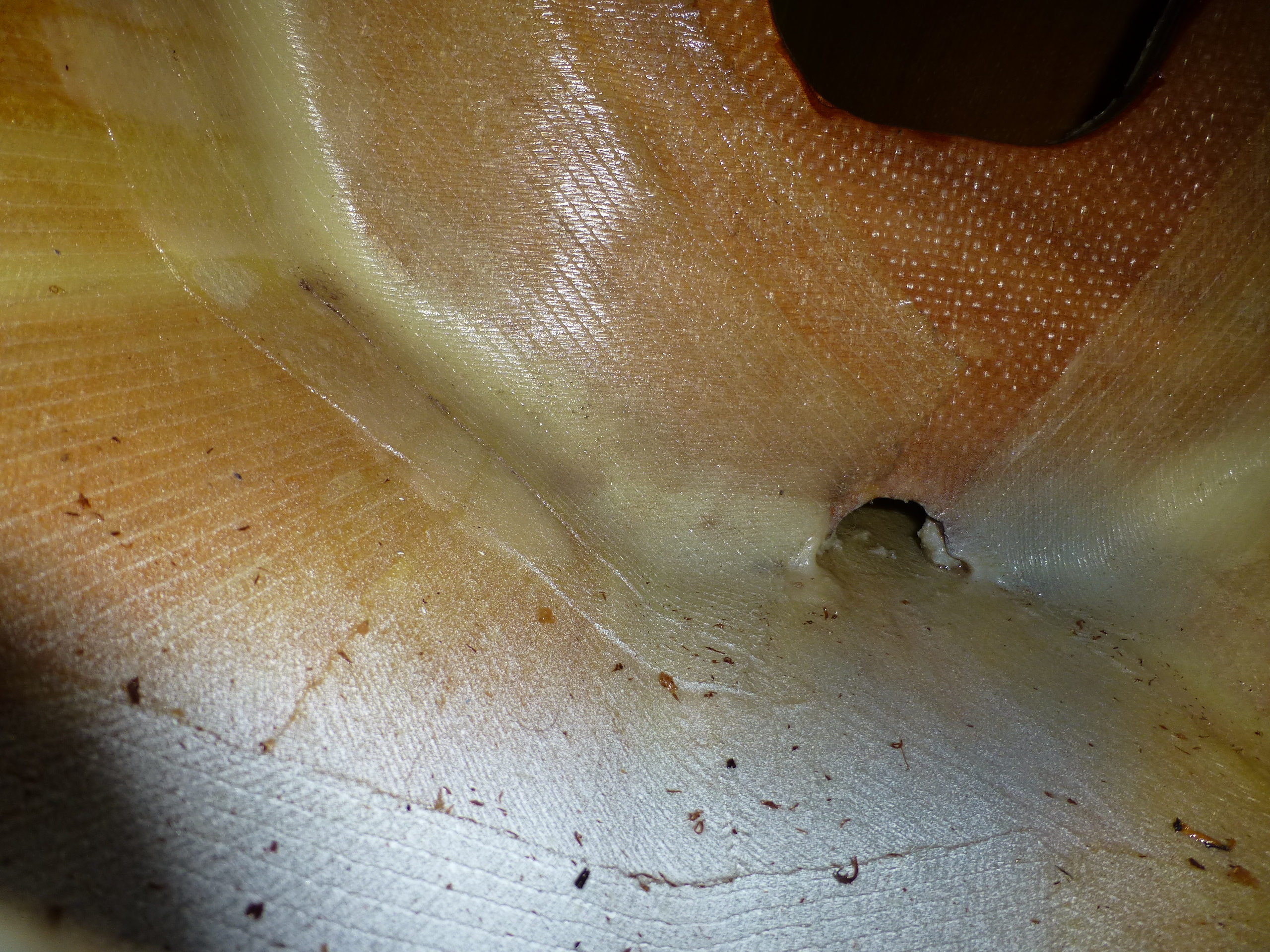 intérieur de la "crashbox"